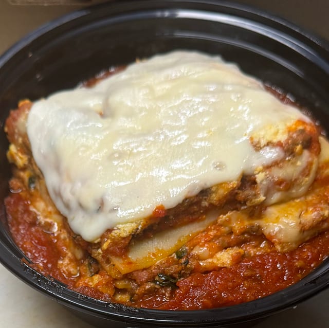 Homemade Lasagna.