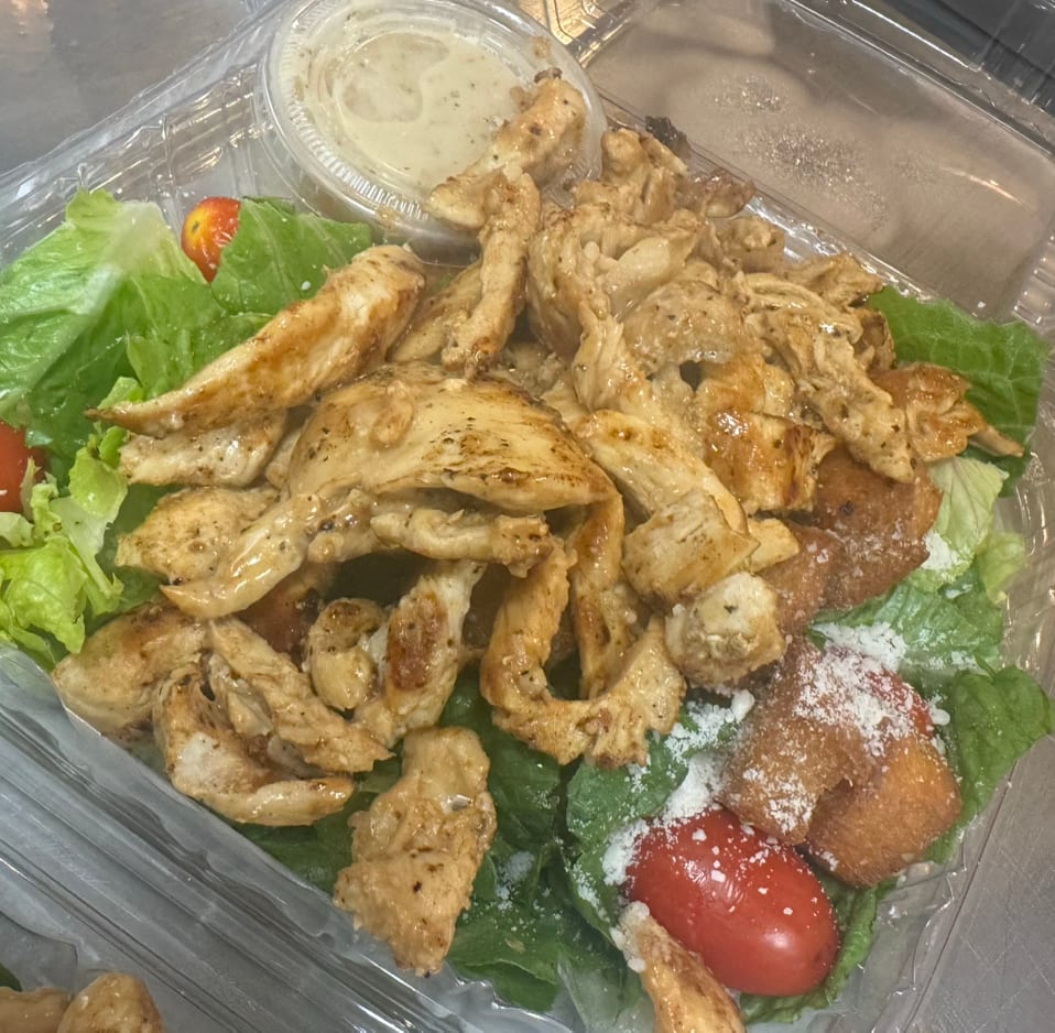 Chicken Caesar Salad.