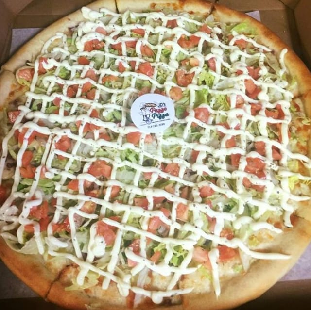 B.L.T. Pizza.