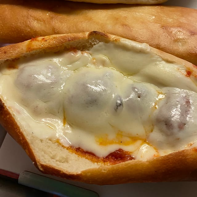 Pazzo Parm Sandwich.