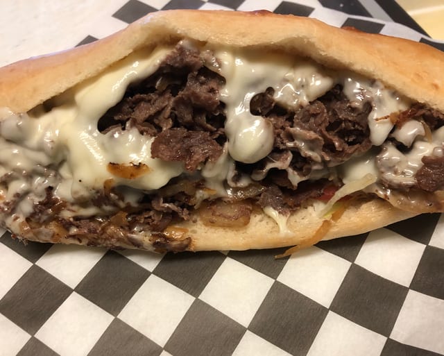 Cheesesteak Sandwich.