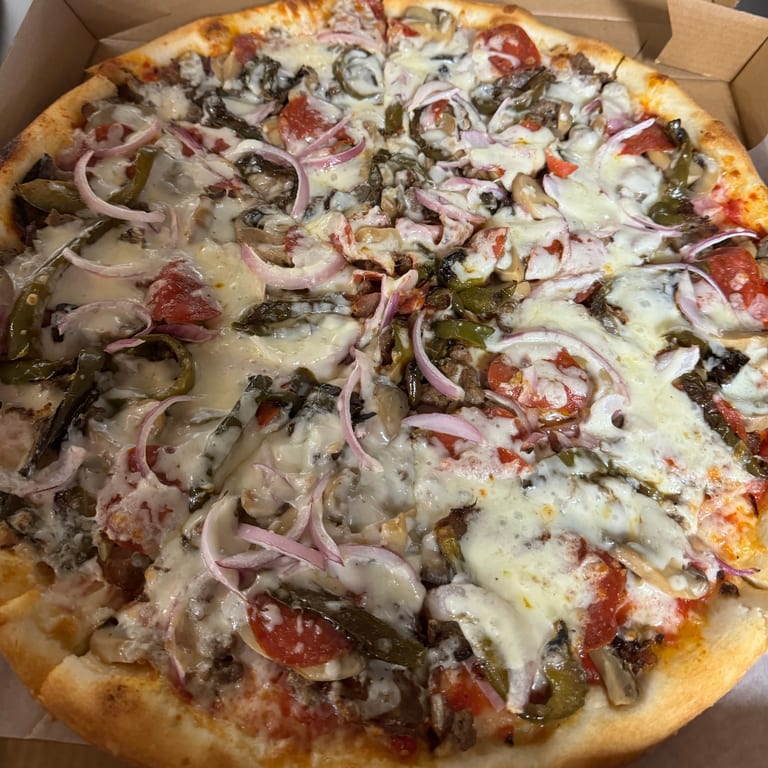 Delicious Supreme Pizza Awaits