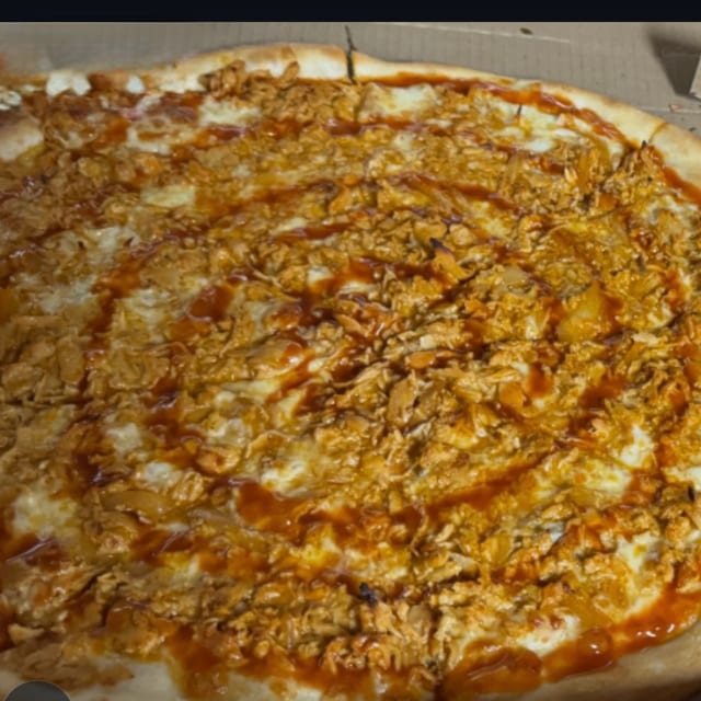 Buffalo Chicken Pizza.
