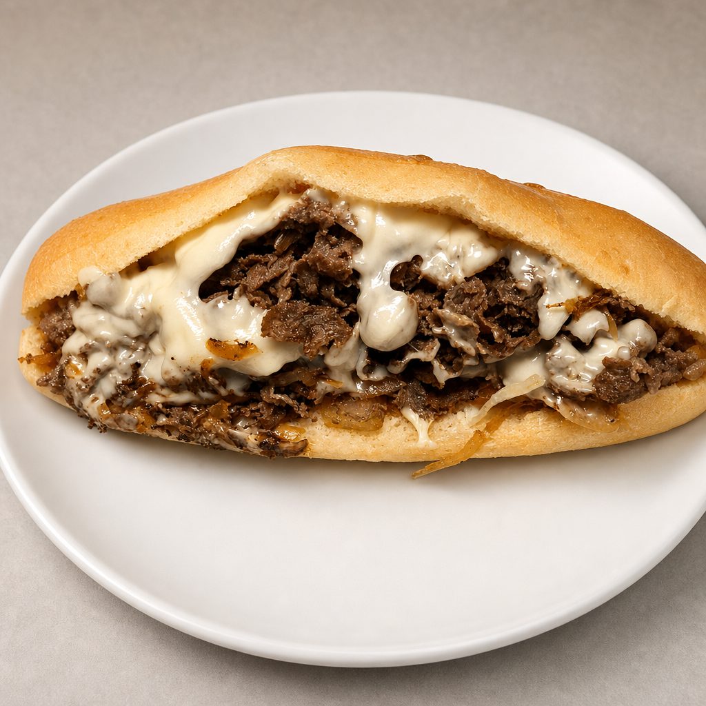 Cheesesteak Sandwich.