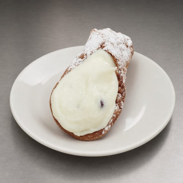 Authentic Sicilian Cannoli.