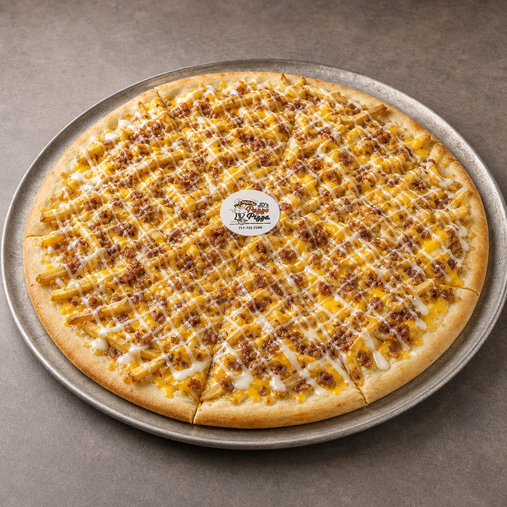 Pazzo Fry Pie Pizza.