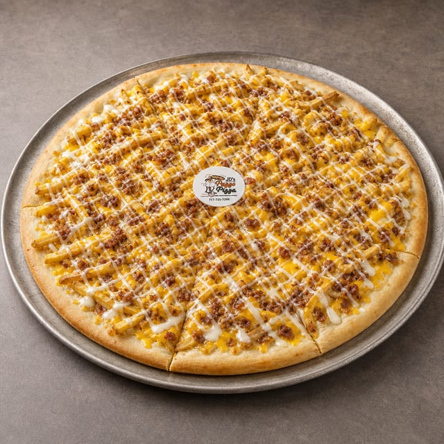 Pazzo Fry Pie Pizza.