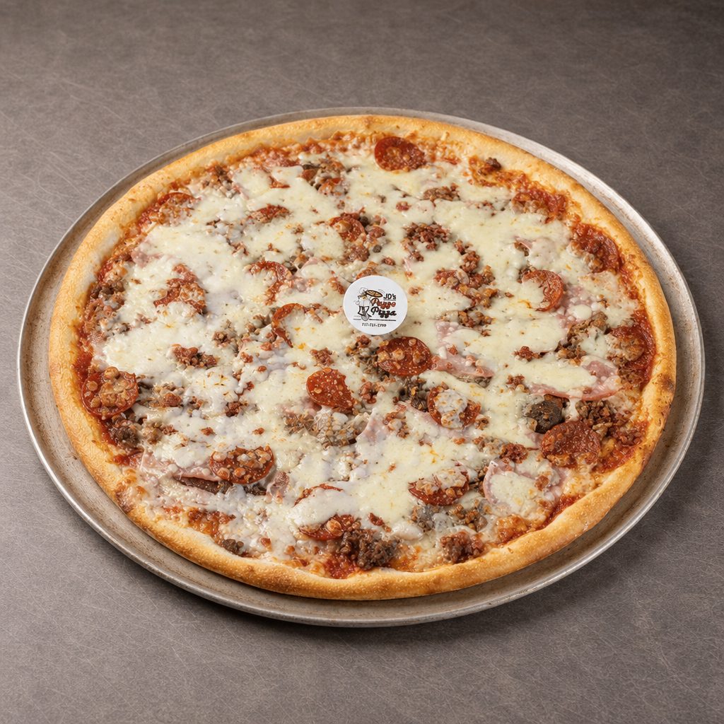 Da Meats Pizza.