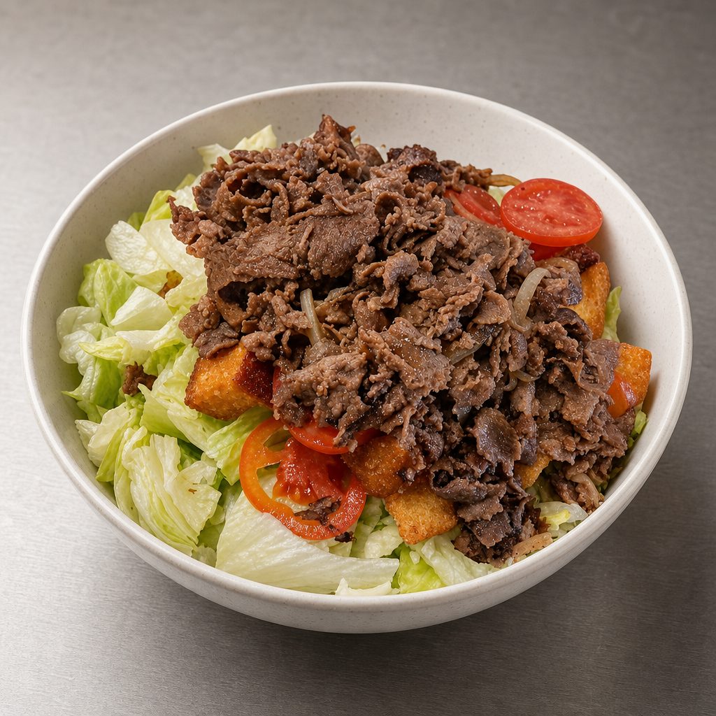 Cheesesteak Salad.