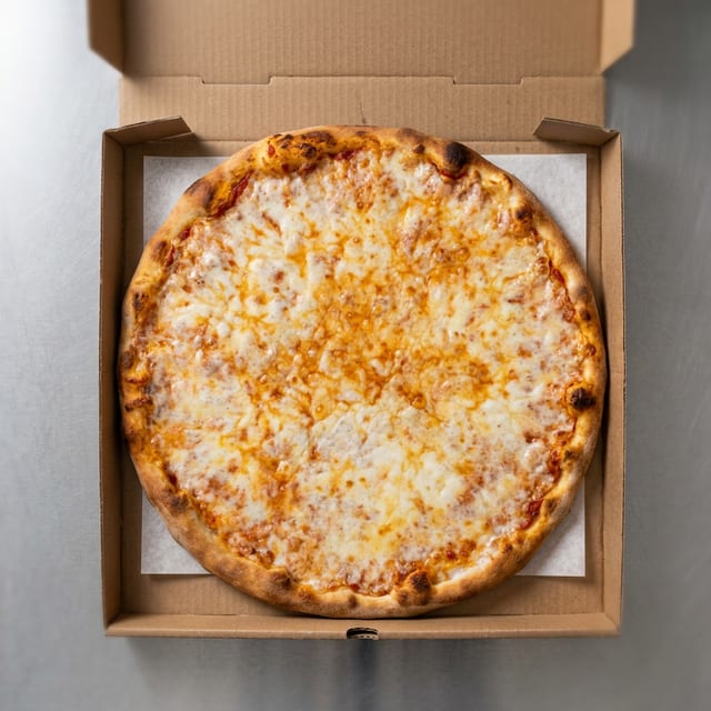 Hand Tossed Thin Crust - Cheese Pizza.
