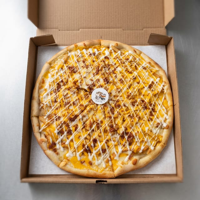Pazzo Fry Pie Pizza.