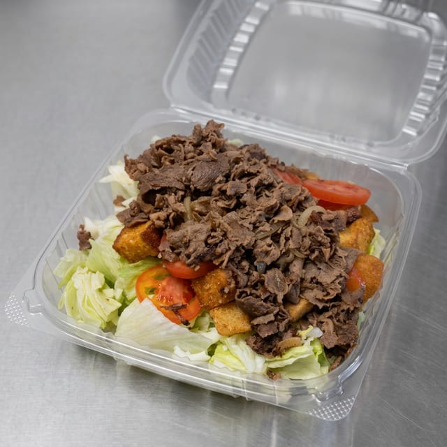 Cheesesteak Salad.