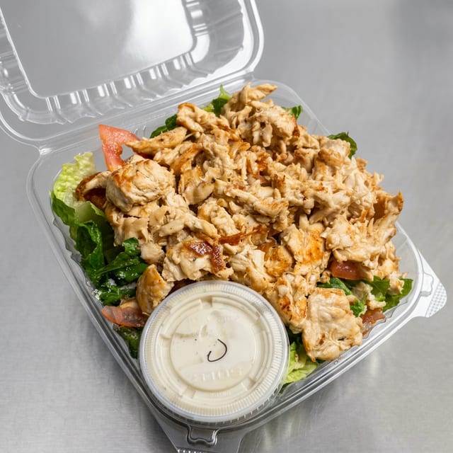 Chicken Caesar Salad.