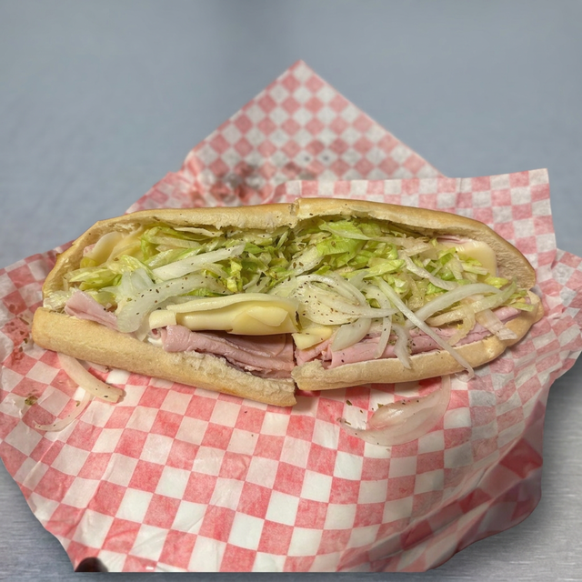 Ham & Cheese Sub.